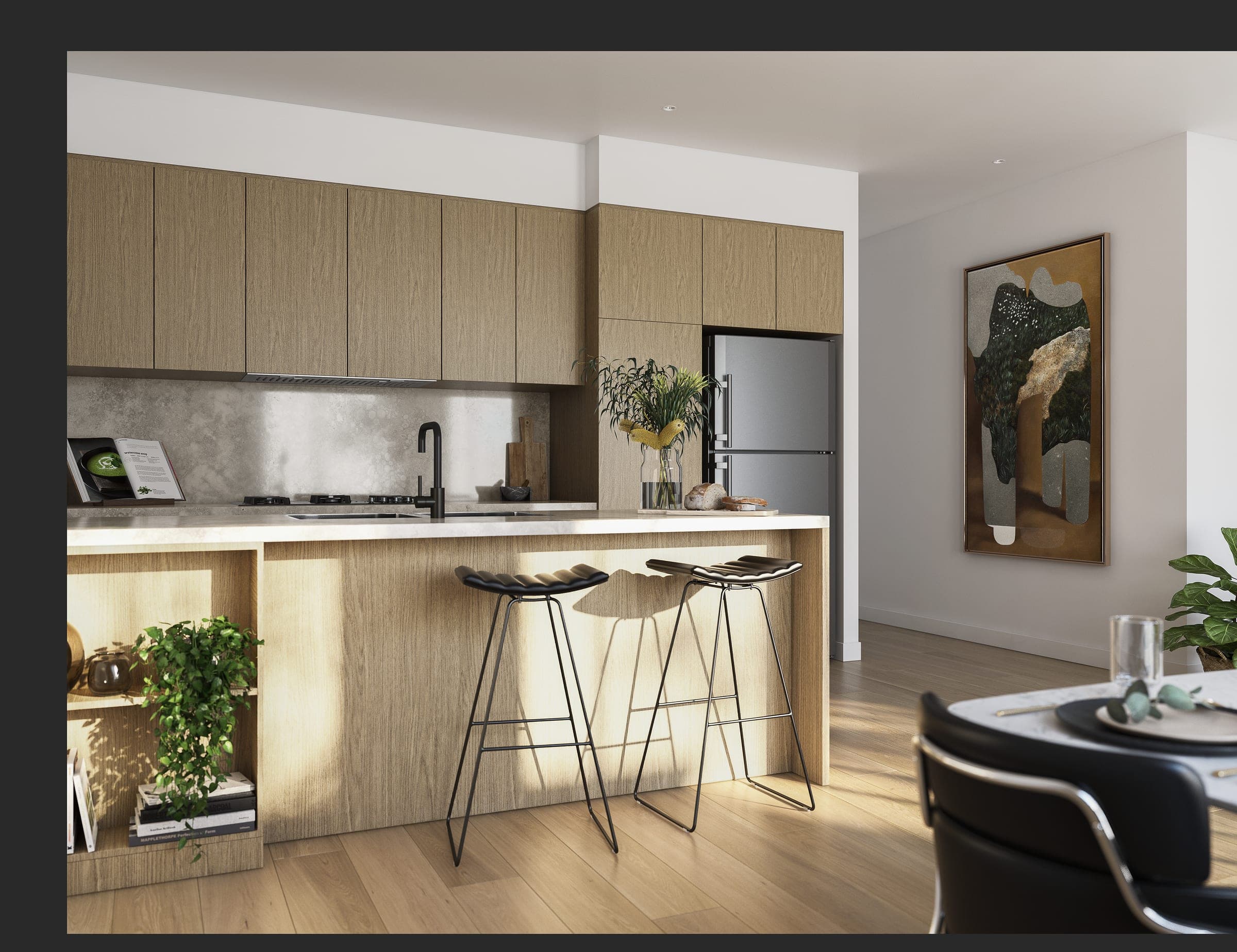 Lumina kitchen — Light scheme